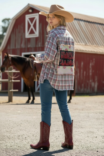 Cowgirl Gang Flannel