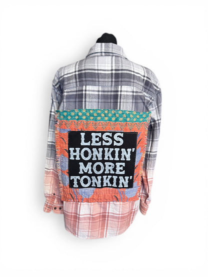 Less Honkin’ More Tonkin’ Flannel