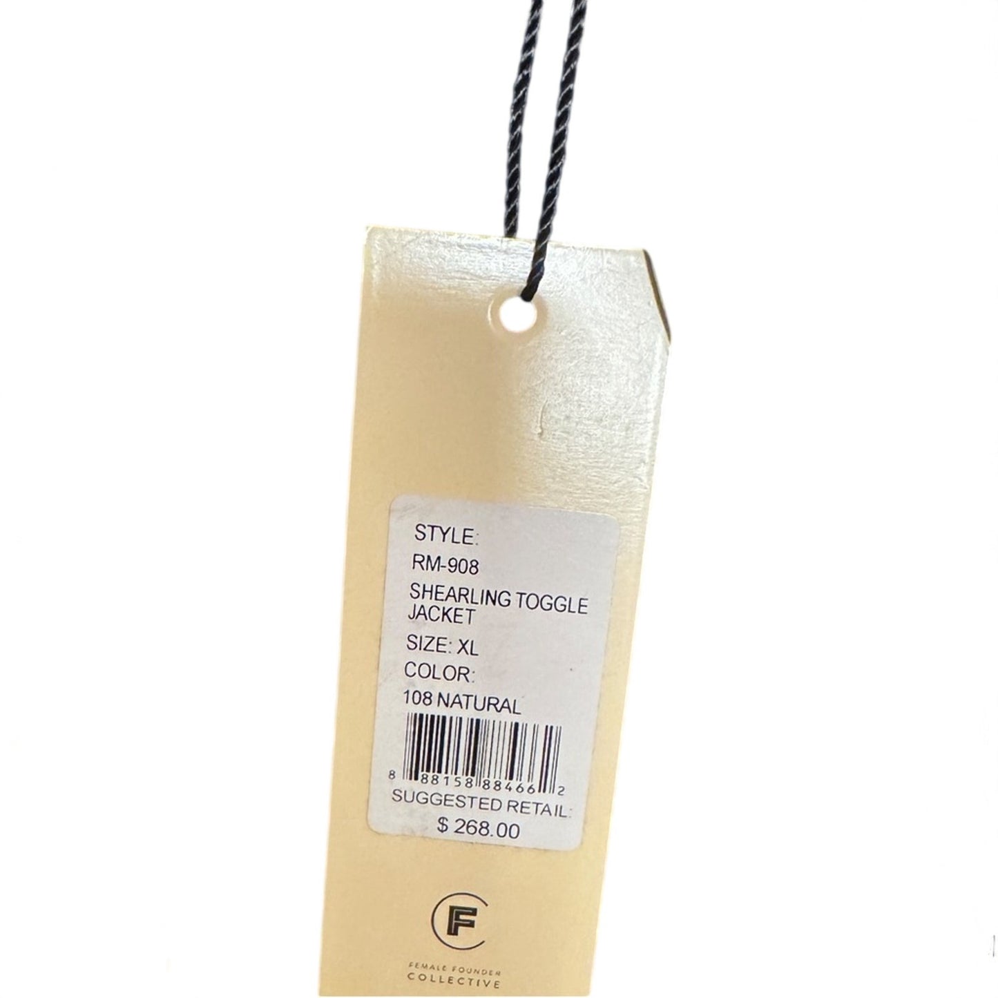 Rebecca Minkoff shearling toggle coat jacket