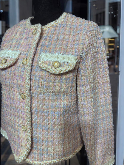Pink Tweed Jacket