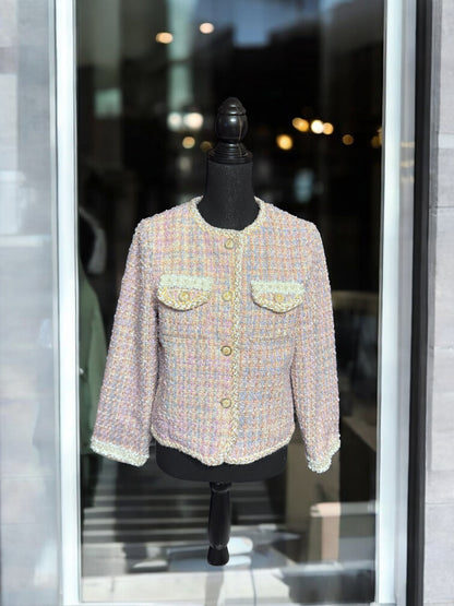 Pink Tweed Jacket