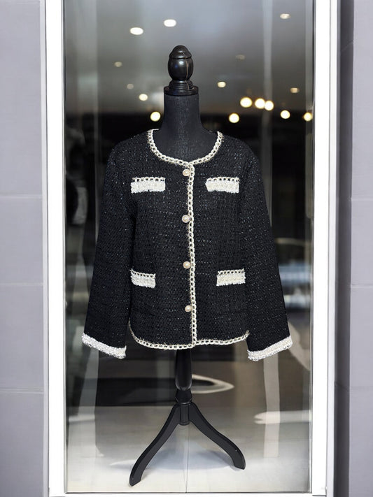 Chanel Vibes Tweed Blazer