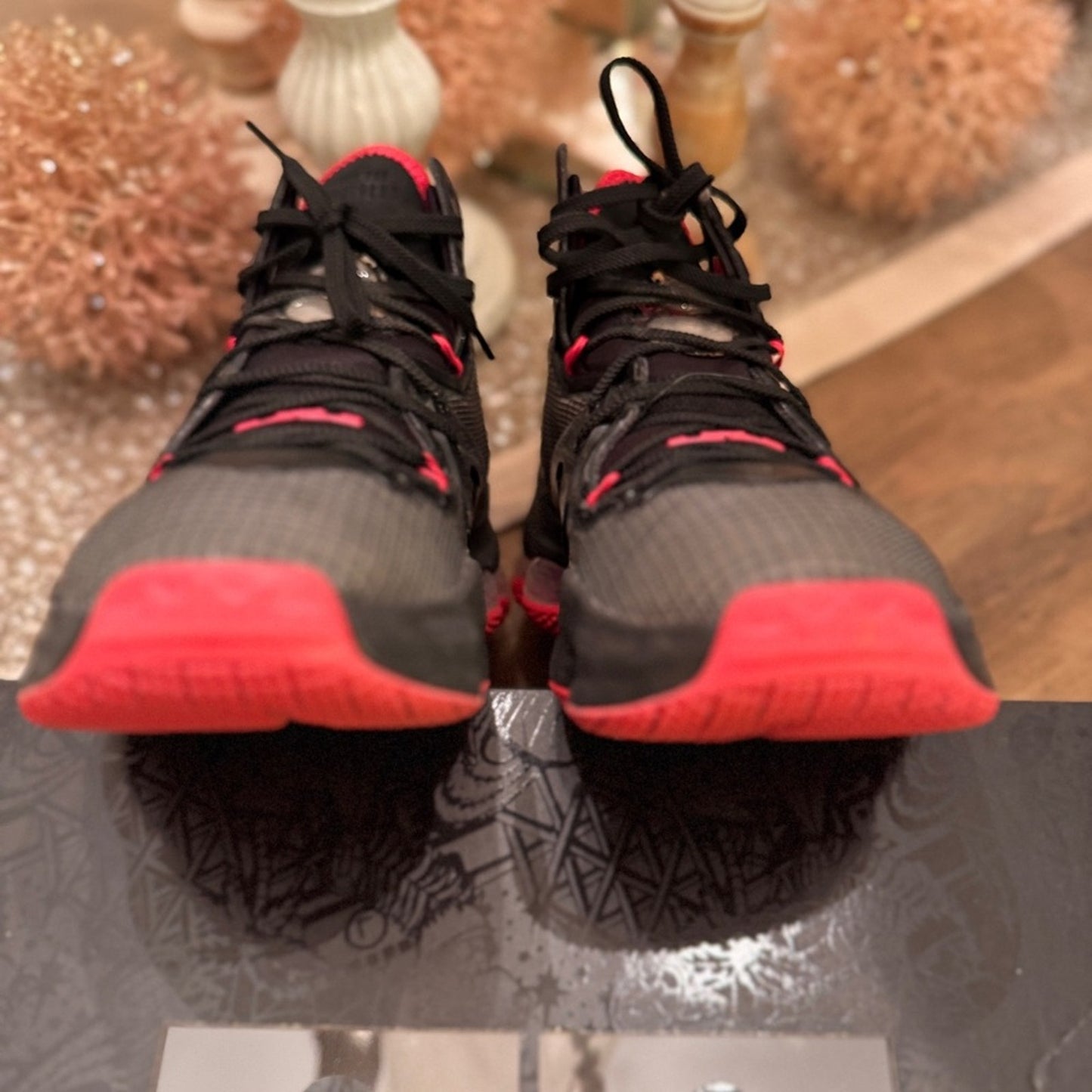 Nike Lebron 19 Black Red Basketball Shoes